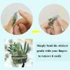 100PCS Green Plant Transparent Stickers,Potted Plant Floral Decals Stickers for Scrapbook Laptop Water Bottles Phone Guitar Decals for Adults (Green Plants) view 4