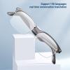 AI Smart Translation Glasses,Bluetooth 5.3 Wireless Translation Glasses, Real Time Translation in 150 Languages,Touch Control Smart Glasses for Men and Women view 3