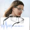 AI Smart Translation Glasses,Bluetooth 5.3 Wireless Translation Glasses, Real Time Translation in 150 Languages,Touch Control Smart Glasses for Men and Women view 4