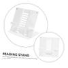 Angoily Bookstands for Boys and Girls Adjustable Document Stand Acrylic Reading Rack Storage view 4