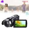Zunate Video Camera Camcorder, Full HD 1080P 30MP Camcorder 18X Digital Video Camera with 3in Rotating Screen, Remote Control Webcam for Vlogging, Travel, Wedding view 2