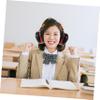 ARTIBETTER Noise Reduction Ear Muffs for Adjustable Hearing Protection Headphones Lightweight Soundproof Earmuffs for Study Sleep and Concert Use Red Color view 4