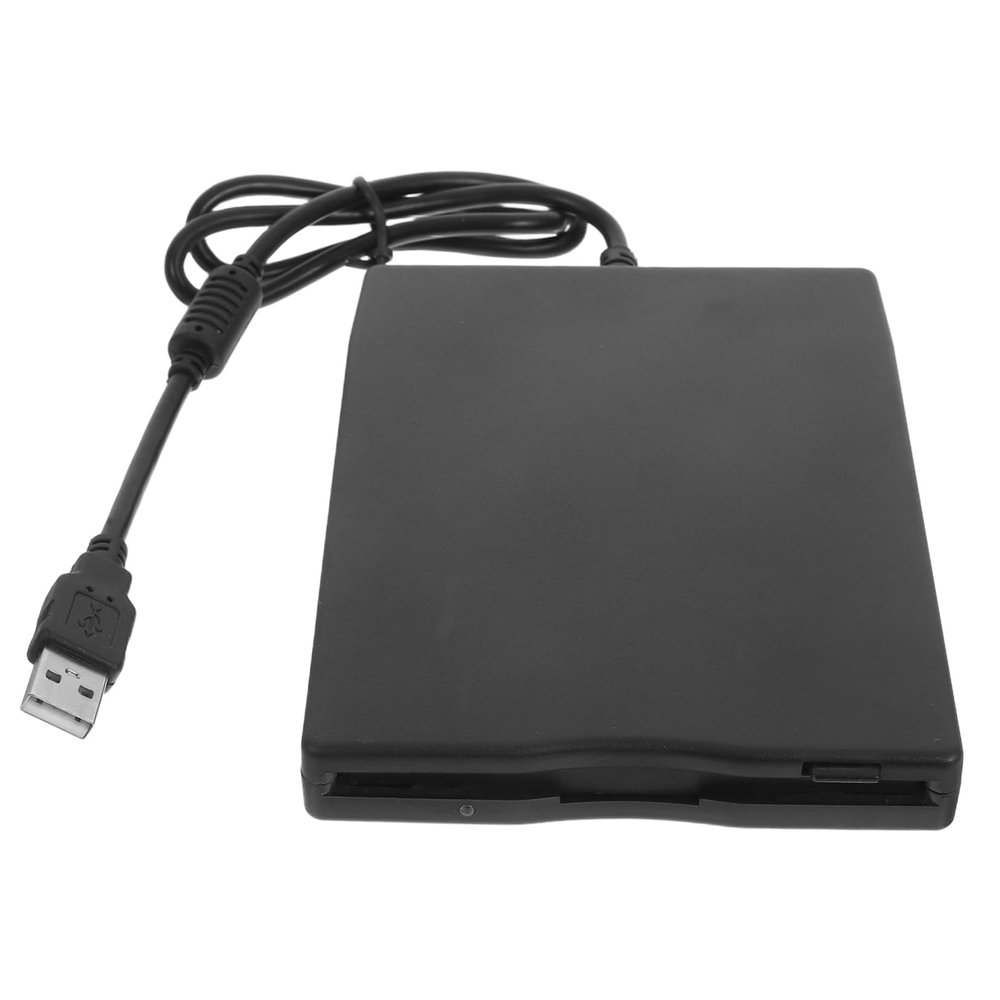 Tofficu External Floppy Drive for Laptop Pc Disk Drive USB Compatible Easy to Use Portable Lightweight Multi- Supported