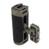 Camera Handle, Camera Handle Grip Aluminum Alloy Camera Grip Handle with Screw Cold Shoe Mount for Photography (Silver) (Black) (Dark Green) view 2