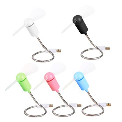 Angoily Rechargeable Fans 5 Pack Mini Desktop Fan Portable Cooling for Laptop Random