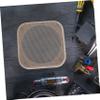 Alipis Square Speaker Cover Screws Metal Mesh Grill for Car Audio Speakers Easy to Install Decorative Automotive Accessories view 4