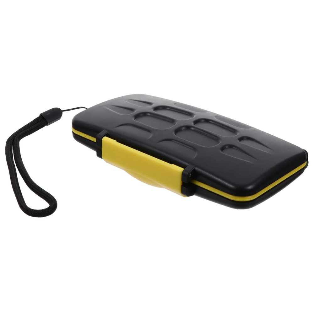 Angoily Shockproof Storage Protector Waterproof Cards Case Mini Case Slots Data Container for Outdoor Activities