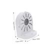 HOLIDYOYO Dome Camera Wall Mount Bracket for Use Abs Plastic Holder for Cctv Ip Cameras Compatible Various Models Space-saving Design view 2