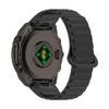 20 22 26MM Two Tone Silicone Quick Release Band For Garmin Fenix8 FeniX 7X/7S/6X/5S Plus Replacement Wristband(Black,20mm) view 1