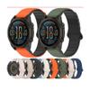 20 22 26MM Two Tone Silicone Quick Release Band For Garmin Fenix8 FeniX 7X/7S/6X/5S Plus Replacement Wristband(Black,20mm) view 2