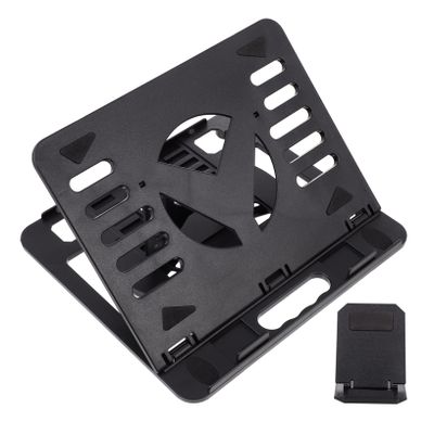 Angoily Foldable Laptop Stand with Phone Holder Portable Riser for Laptop Holder for Use