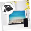 Angoily Foldable Laptop Stand with Phone Holder Portable Riser for Laptop Holder for Use view 3