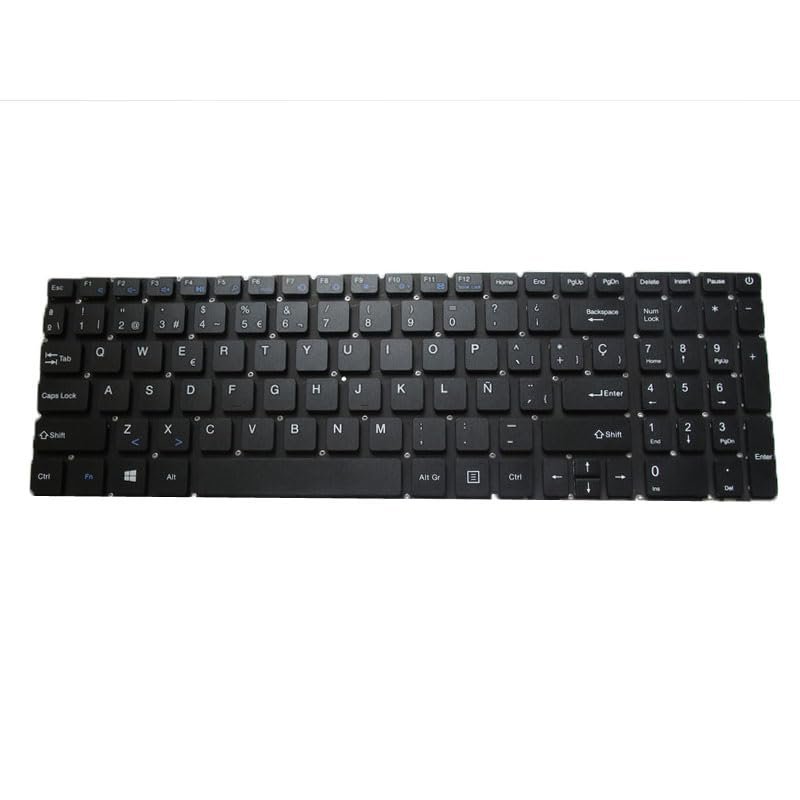 Laptop Keyboard for Toposh T156 Spanish SP Black VER3