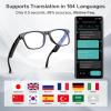 AI Smart Glasses, Bluetooth Glasses with 164 Translation, Anti-Blue Light Glasses for Men Women, 7 Day Ultra-Long Standby, UV Protection, Waterproof, Wireless Music & Calls, Voice Control view 4