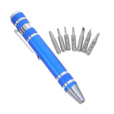 Hemobllo Multifunctional Aluminum Alloy Screwdriver Precision Repairs Lightweight Portable Tool for Eyeglasses Jewelry and Electronics Maintenance