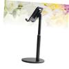 ERINGOGO Universal Telescopic Phone Bracket and Easy-Adjustable Stand for Tablets/for Desktop Study Living Room Office (Black) view 4