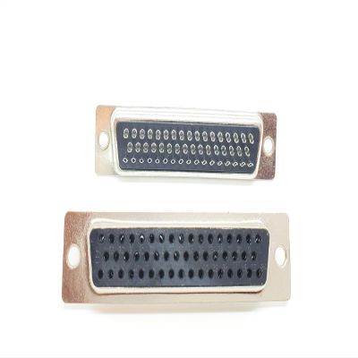 Connectors Pro PC Accessories 6 Pack Female DB50 Solder Connectors, DD DE50 F D-sub 50 Pins Connectors for Serial and D-Sub Cables