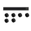 Adjustable Aluminum Track Socket with Removable Outlets - 8000W High Power, 40-100cm Length - for Kitchen, Office, and Home Use,80CM view 1