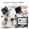 Angoily 1pc Computer Monitor Stand Riser Double Storage Organizer for Desk Monitor Holder for Enhanced Comfort and Reduced Strain Suitable for Laptops and Office Supplies view 2
