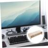 Angoily 1pc Computer Monitor Stand Riser Double Storage Organizer for Desk Monitor Holder for Enhanced Comfort and Reduced Strain Suitable for Laptops and Office Supplies view 4