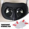 2Pcs Transparent Vr Lens Film for Quest 3,vr Lens Cover Protector for Quest 3 Replacement Film, Anti-Scratch Lens Cover Replacement Film Accessories for PC Virtual Reality Headsets view 3