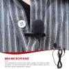 SHOWERORO 2pcs Wireless Lavalier Mic for Adults Compact Clip Microphone for Gaming Interview Live Streaming Recording Supplies view 2