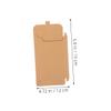 Happyyami 100pcs Cd Sleeves Paper Envelopes for DVDs and Storage Holders for Home Office and Travel for Organizing and Protecting Discs Made of Tear-Resistant Kraft Paper view 3