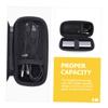 Angoily Cable Gadget Organizer Travel Earphone Accessories Bag Small Earphone Storage Pouch Tidy and Compact for On-the-go view 2