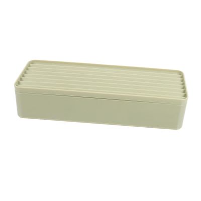 Angoily Box Compartment Design Desktop Cord Organizer for Data Cables Chargers Headphones Space-Saving for Office Home Travel Use