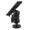 DIYEAH Thickened Material Fish Bracket Tablet Holder for Car Headrest Rotating Stand Mount Easy Storage view 1