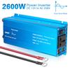 Pure Sine Wave Inverter DC 12V to AC 220V 230V 2200W/2600W Voltage Transfer Converter Universal EU Socket Auto Accessories view 4