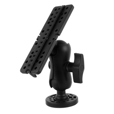 Angoily 1set Rotating Fish Tablet Mount Holder for Easy Installation for Outdoor Fishing and Navigation