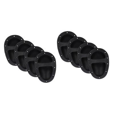 POPETPOP 8pcs Speaker Handle Replacement for Outdoor Use Carry Grasp Side Handles for Amplifiers and Speaker Cabinets Easy Installation and Secure Mounting