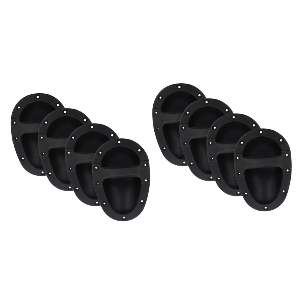 POPETPOP 8pcs Speaker Handle Replacement for Outdoor Use Carry Grasp Side Handles for Amplifiers and Speaker Cabinets Easy Installation and Secure Mounting