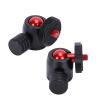 Mtlavishness Mini Tripod Ball Head with Excellent Workmanship and Easy Angle Adjustment for DSLR Camera Ring Light Small and Lightweight Aluminum Alloy Ball Head with 15mm Ball (Red Ball) view 2