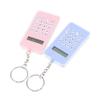 FELTECHELECTR 2pcs Creative Calculator Key Ring Bag Pendant for School Supplies Stress Relief Gift Office Decoration for Students and Professionals view 1