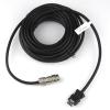 CNC Servo Motor Cable 10m / 32.81ft Encoder Connection Cable Compatible with Mitsubishi CNV2E-8P-10M view 2