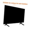 HEALLILY 1pair Tv Pedestal Replacement Legs Stable Monitor Stand Holder for Televisions Easy to Install Robust Support for Living Room Bedroom Office view 3