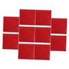 HEALLILY 10pcs Red Cd Sleeves Paper Envelopes Cardboard DVD Storage Holders for Photographers and Advertising Materials Elegant Packaging view 1