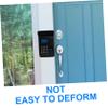 Angoily Plastic Doorbell Cover Rainproof Access Control Shell for Outdoor Use Compatible Attendance Machines and Doorbells Easy Installation view 4