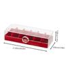 DIYEAH Multi-Compartment Cable Storage Box Versatile Wire Organizer for Tidy Desktops Semi-Transparent Design for Easy Access for Use view 2