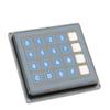 88JB2-252, Input Devices Keypad 5x4 White Numeric Legend Red view 1