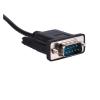 LINGQE PL2303TA USB DB9 RS232 Serial Adapter Male Null Modem Crossed Converter Cable(Standard DB9 COM) view 2