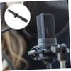 Abaodam Mobile Phone Holder Clip Microphone Mounts Camera Mount Extension Plate for Live Streaming view 3