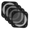 GLEAVI 4pcs Car Speaker Mesh Cover Frame Square Decorative Audio Net Cover for Car Audio Decorative Mesh Grill view 1