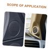GLEAVI 4pcs Car Speaker Mesh Cover Frame Square Decorative Audio Net Cover for Car Audio Decorative Mesh Grill view 3