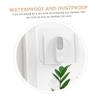POPETPOP Waterproof Doorbell Cover Acrylic Rainproof Shell for Outdoor Use Sturdy Weatherproof Doorbell Protector for Keypad and Card Reader Systems view 3