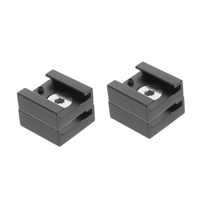Angoily 2sets Hot Shoe Mount Adapter Multi-Function Extension Bracket for Cameras Versatile Connector for Accessories and Photography Enhancement