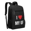 AMZWZSH I Love My GF Girlfriend Travel Laptop Backpack, Business Anti Theft Slim Sturdy Laptops Backpacks, College Computer Bag Gift for Men & Women Fits 17 Inch Notebook,Black view 2