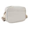 Alomejor Camera Shoulder Bag, PU Leather Camera Bag with Large Capacity, Trendy Camera Bag for Shopping Travel (White) view 1